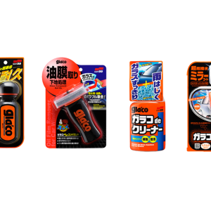 Combo Glaco Plus: Ultraglaco + Glaco Glass Compound + Glaco Da Cleaner + Glaco mirror Z.